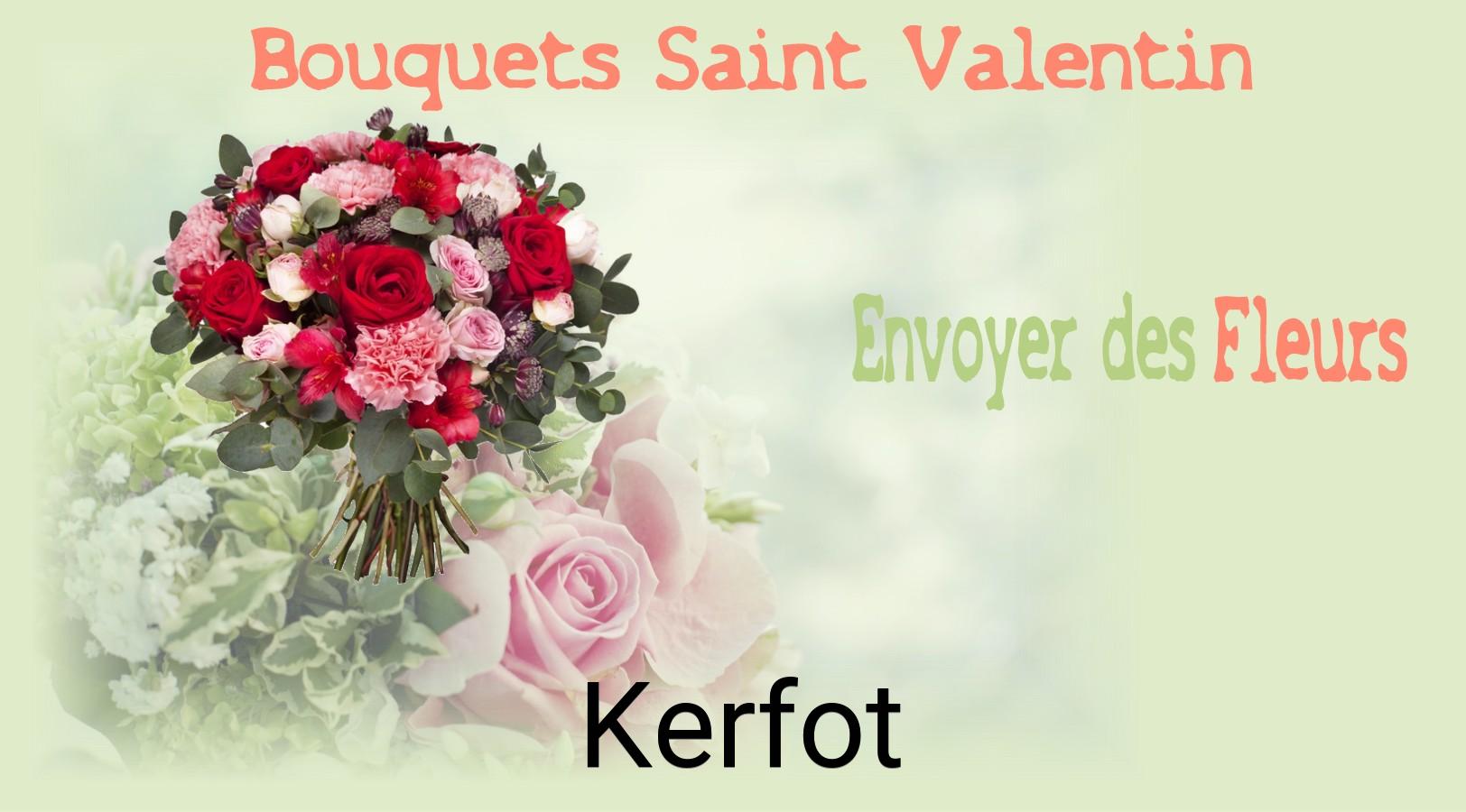 Roses de Saint-Valentin livrées à Kerfot